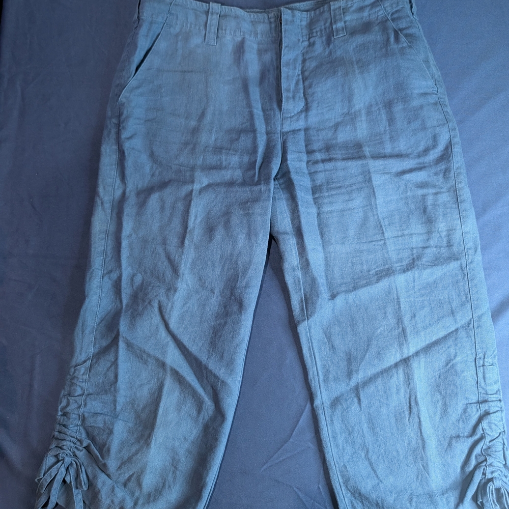 GAP‎ Blue Linen Pants